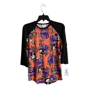 Lularoe Disney Retro Minnie Mouse Randy Baseball Tee Sz Small NWT Disneyland